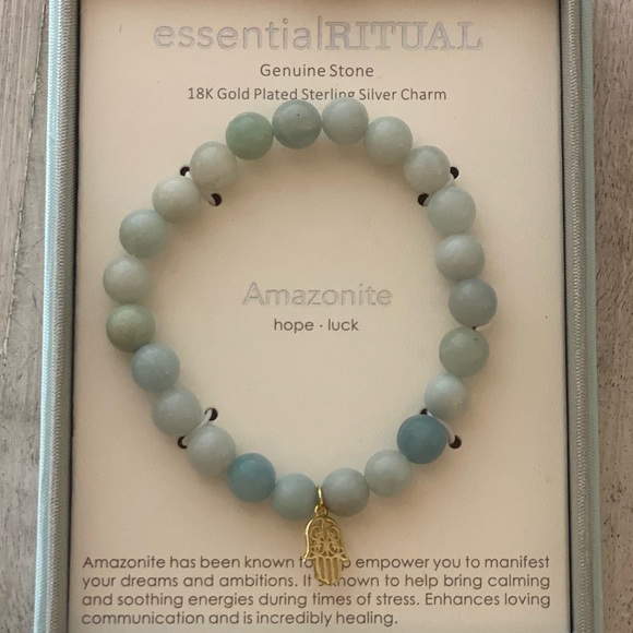 Essential Ritual Amazonite Bracelet - Picture 4 of 4